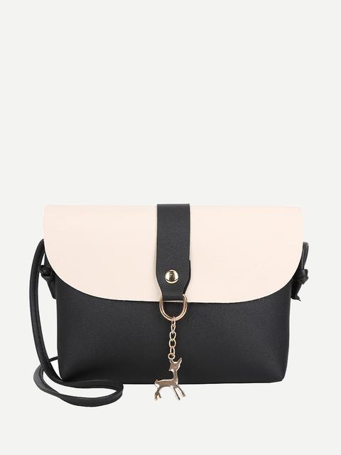 Borsa Con Lente Bicolore