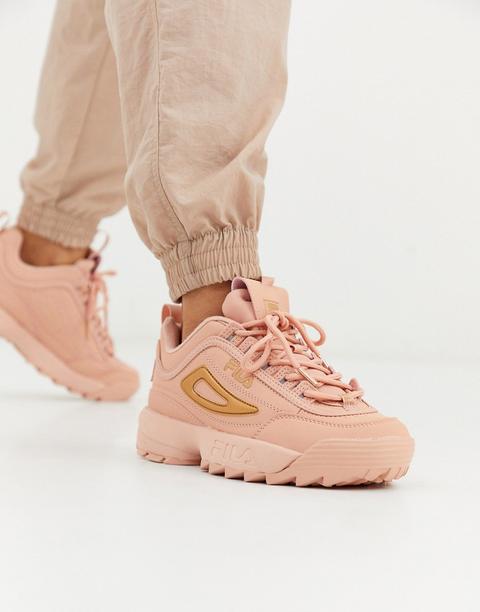 Zapatillas Rosas Disruptor Ii Rose De Fila