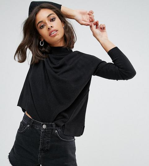Noisy May Petite - Maglione A Collo Alto - Nero