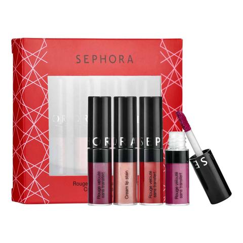 Set Labiales Aterciopelado De Larga Fijación<br />cream Lip Stain Set