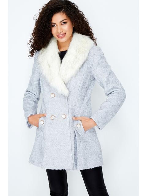 select grey coat