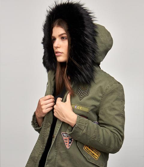 Parka Con Patch