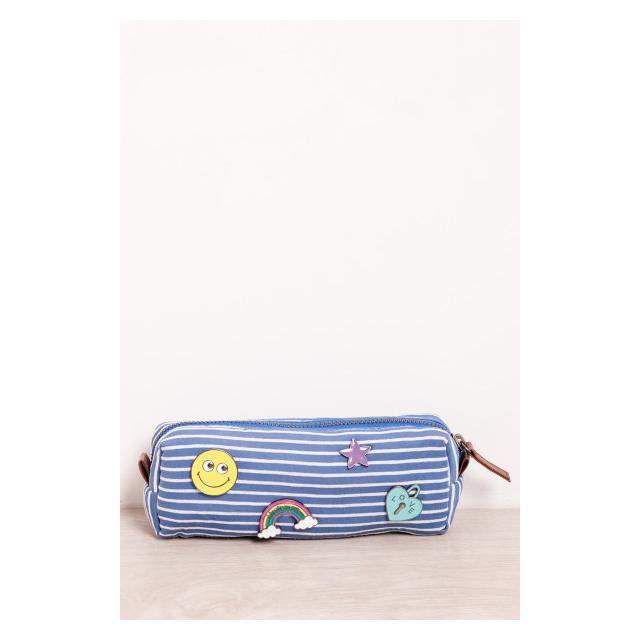 pencil case with buttons