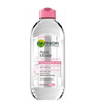 Garnier - Agua Micelar Todo En Uno 400ml - Todo Tipo De Pieles