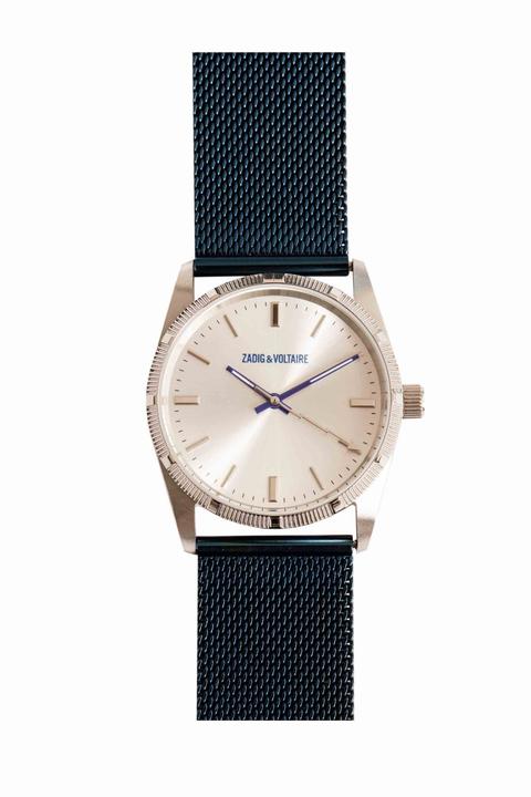 Reloj Mesh Azul 36