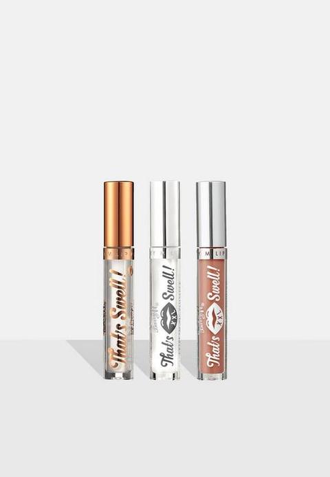 Missguided Exclusive Barry M That's Swell Plumping Lip Gloss Trio, Multi