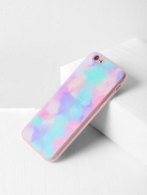 Watercolor And Letter Pattern Iphone 6/6s Case