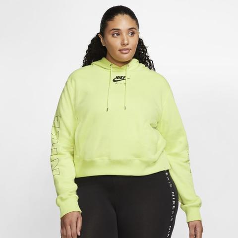 Nike Air Sudadera Con Capucha De Tejido Fleece - Mujer - Verde