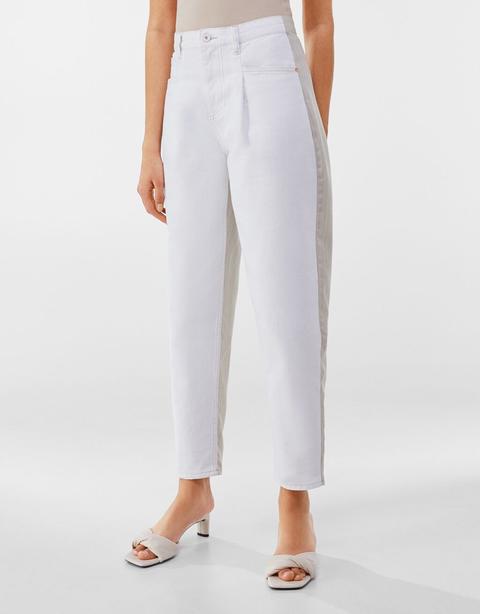 Pantalon Mix Tissus