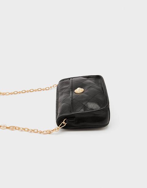 Bolso Bandolera Con Cadena