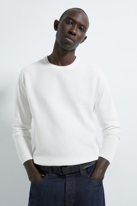 Textured Ottoman Sweater from Zara on 