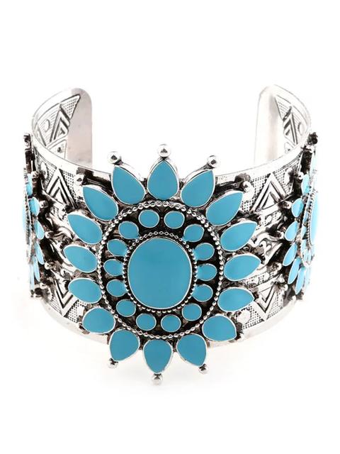 Pulsera Floral Romana De Patrón Vintage