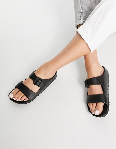 Sandalias Negras Tina De Schuh-negro