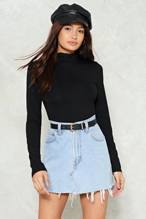 Womens On A Roll Turtleneck Top