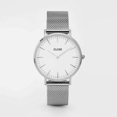 La Bohème Mesh Silver/white