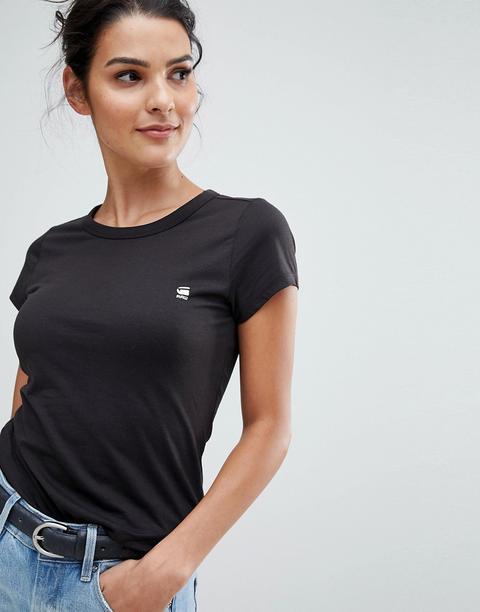 Camiseta Básica De G-star