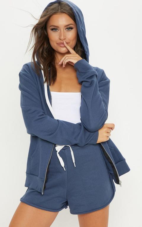 pretty little thing blue hoodie