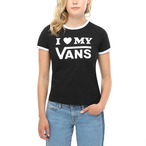Vans T-shirt Vans Love Ringer (black 