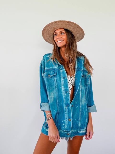 Cazadora Vaquera Oversize