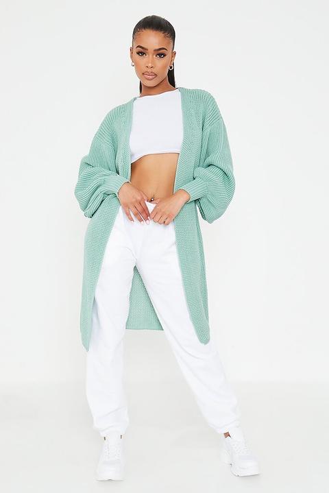 i saw it first balloon sleeve cardigan
