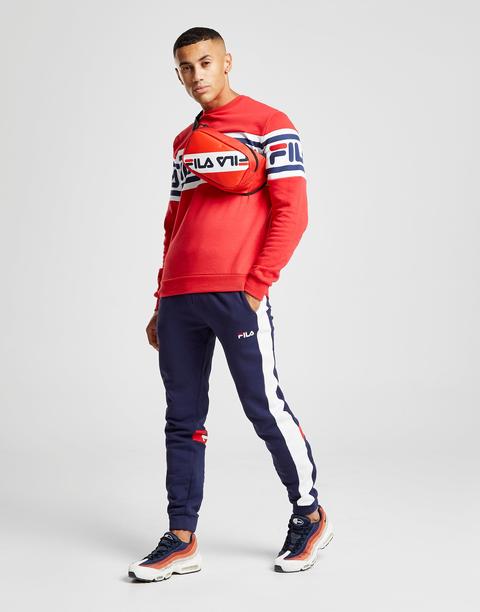 Fila Jan Fleece Pantaloni Sportivi - Only At Jd, Celeste