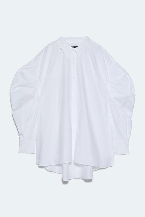 Oversized Poplin Shirt