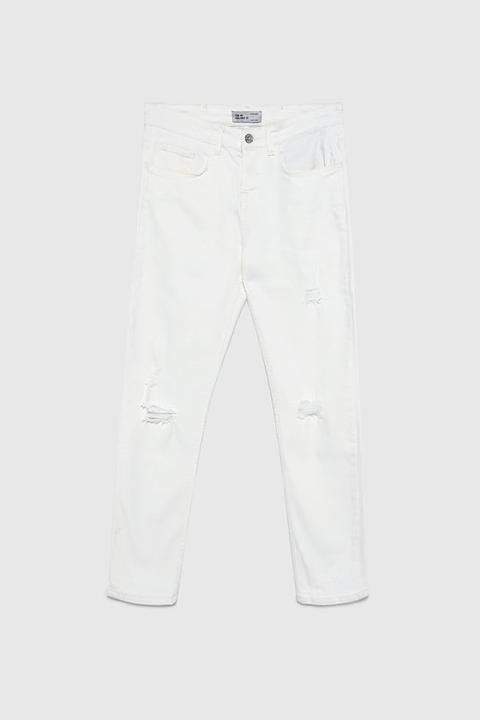 Denim Rotos Raw Edge
