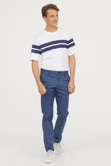 cotton chinos skinny fit