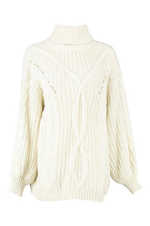 white jumper knitted