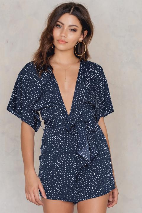 Deep Neck Playsuit