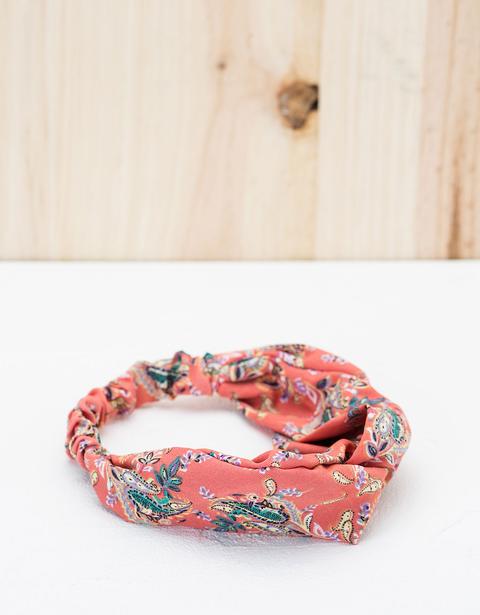 Semiturbante Flores Paisley - Accesorios - Bershka España