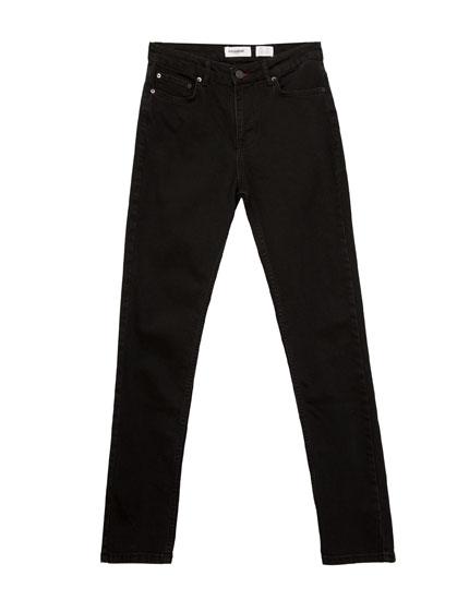 Jeans Skinny Fit Color Negro