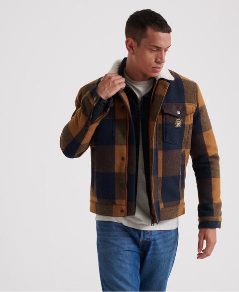 Hacienda Wool Check Jacket