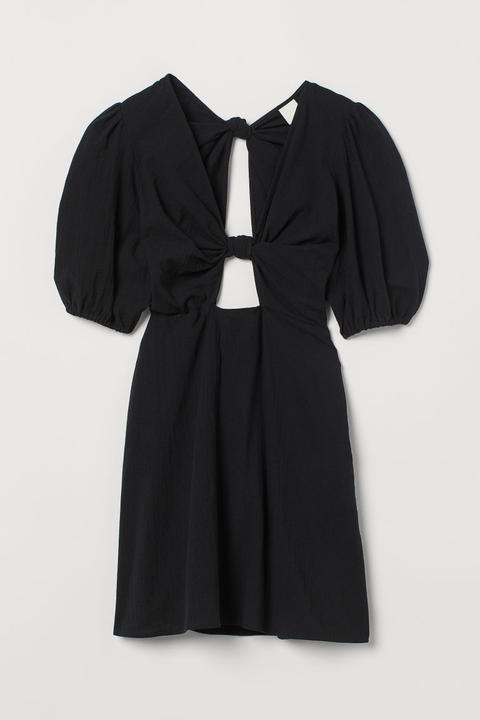 Cotton Dress - Black