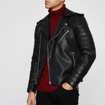 Black Biker Jacket