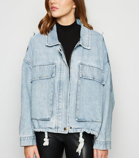 Cameo rose denim jacket Clearance