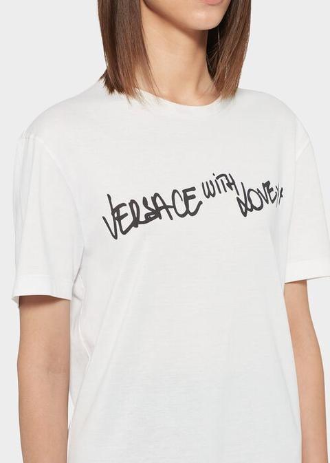 versace with love t shirt