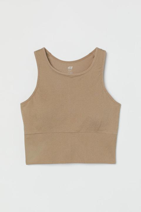 Brassière De Sport - Beige