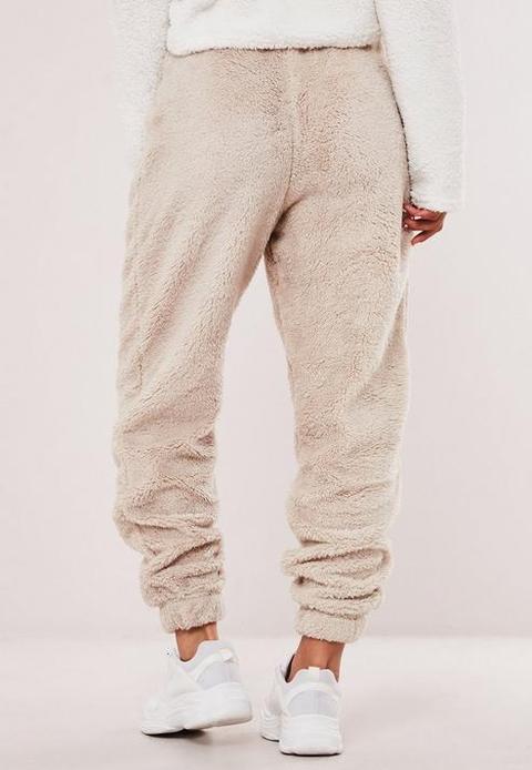 Missguided best sale borg joggers