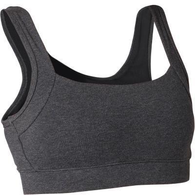 Top Donna Gym Pilates Grigio