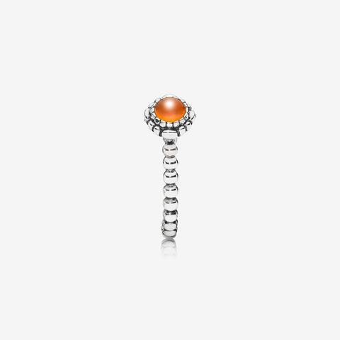 pandora birthday blooms ring