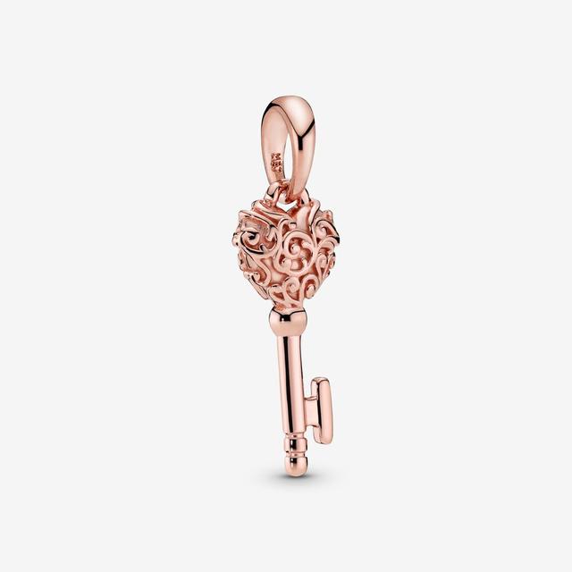 Pandora rose regal hot sale key necklace