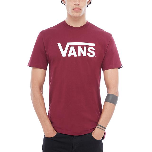 Vans Classic T-shirt (burgundy/white 