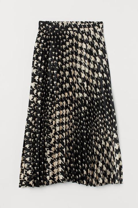 Falda Plisada - Negro