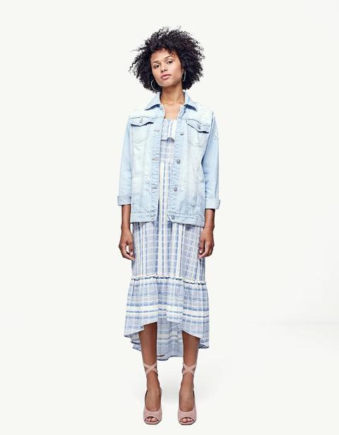 Giubbotto Denim Oversize Jeans