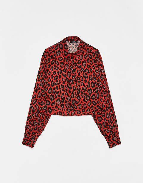 Camicia Stampa Leopardo