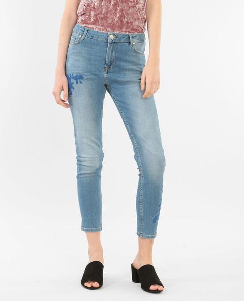 Jeans Skinny Ricamati