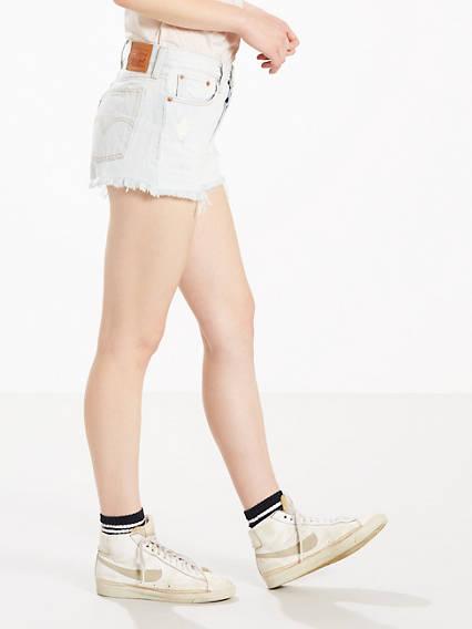 levi's high rise wedgie fit shorts