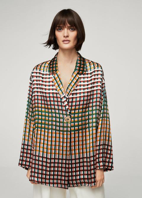 Blusa Cruzada Seda