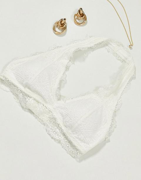 gilly hicks lace halter bralette